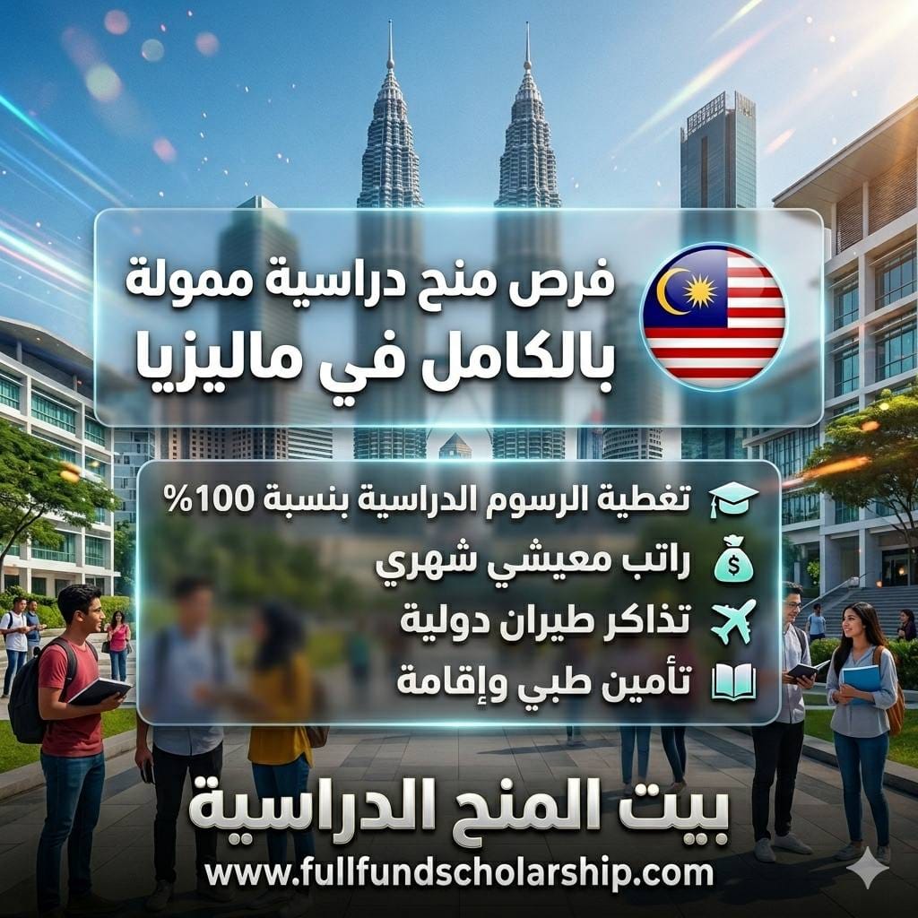 منح ماليزيا بدون آيلتس %currentyear% | منح ممولة بالكامل
