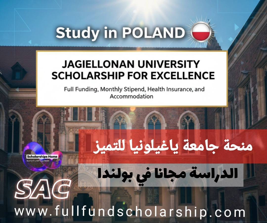 منحة جامعة ياغيلونيا للتميز | تمويل كامل وراتب شهري وتأمين طبي وسكن