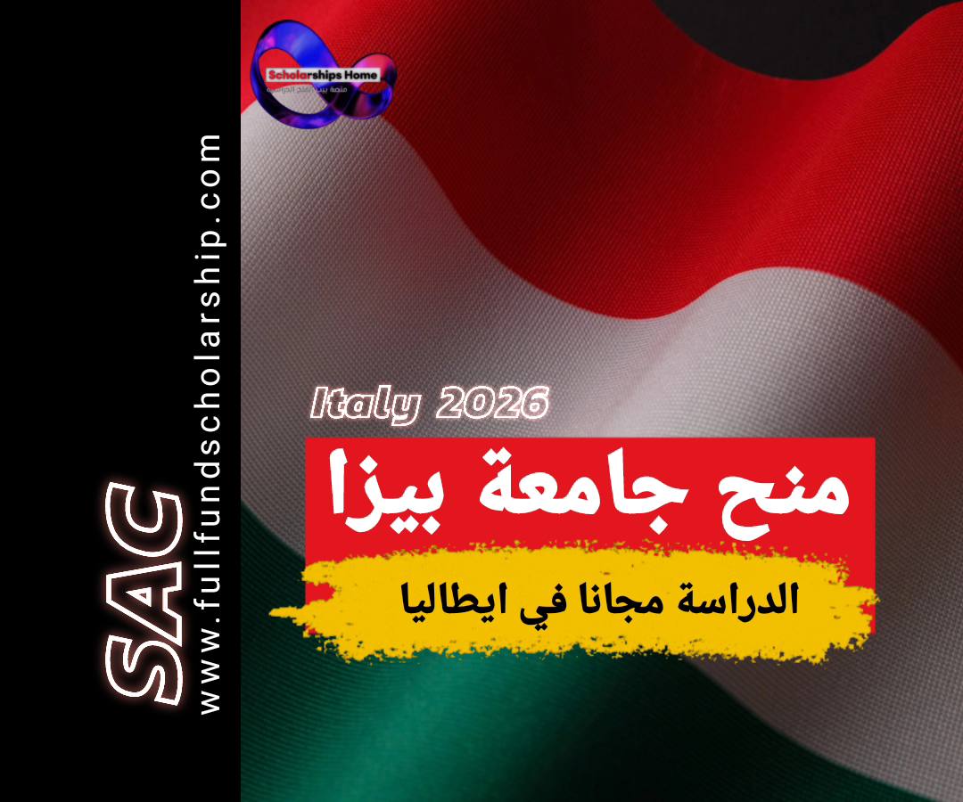 منحة جامعة بيزا 2025