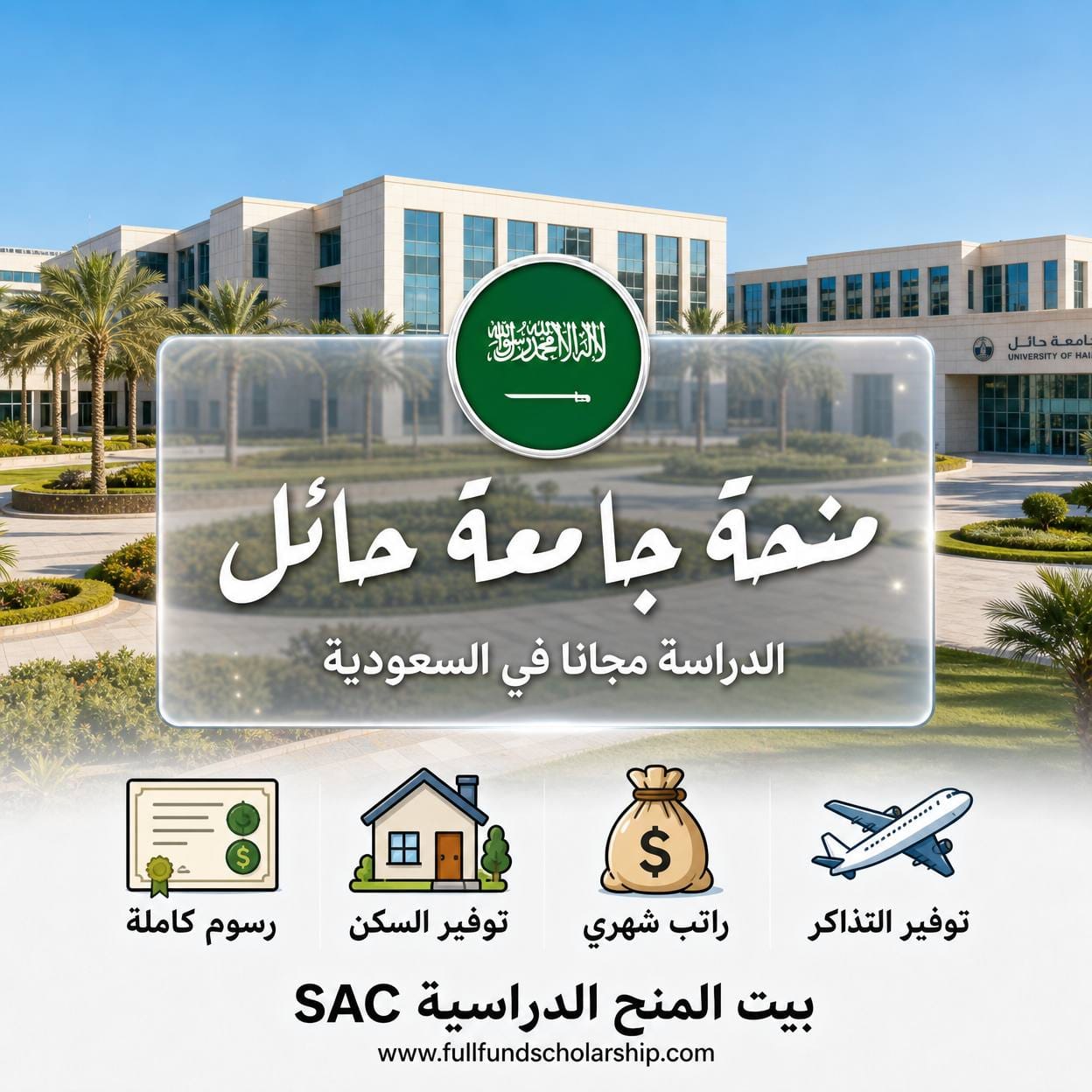 منحة جامعة حائل
