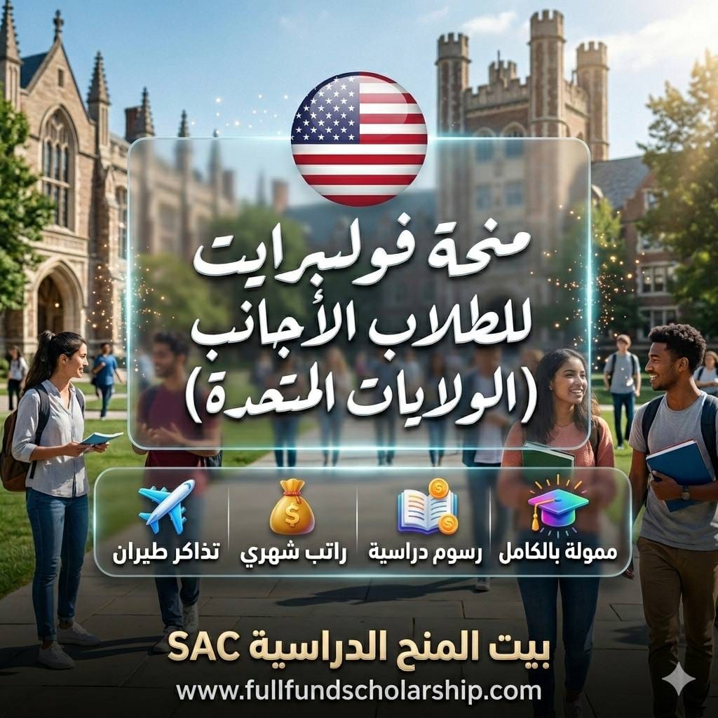 منحة فولبرايت للطلاب الأجانب في الولايات المتحدة %currentyear% | ممولة بالكامل مع التذاكر
