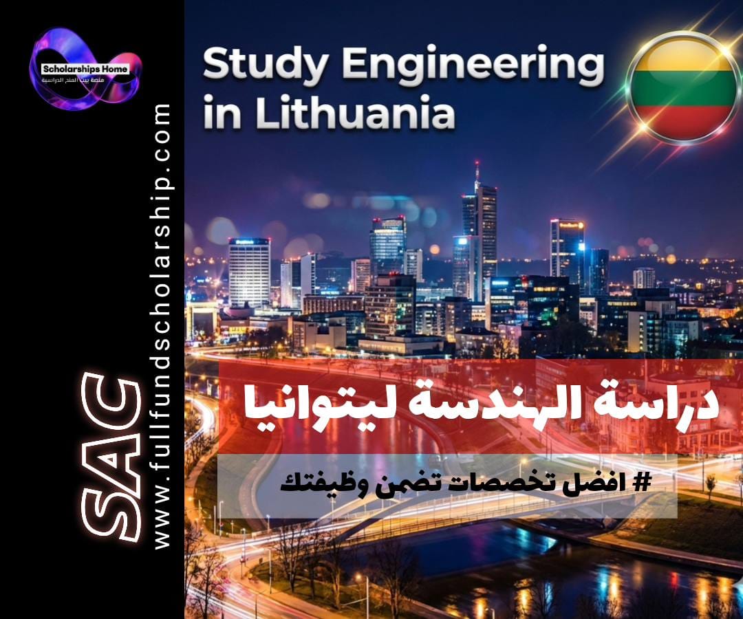 دراسة الهندسة في ليتوانيا | أفضل 5 تخصصات تضمن لك وظيفة فورية