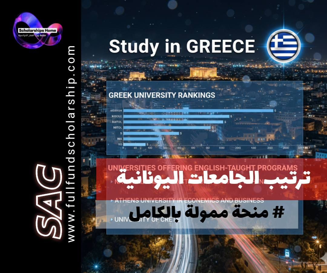 ترتيب الجامعات اليونانية | الجامعات التي تقدم برامج باللغة الإنجليزية