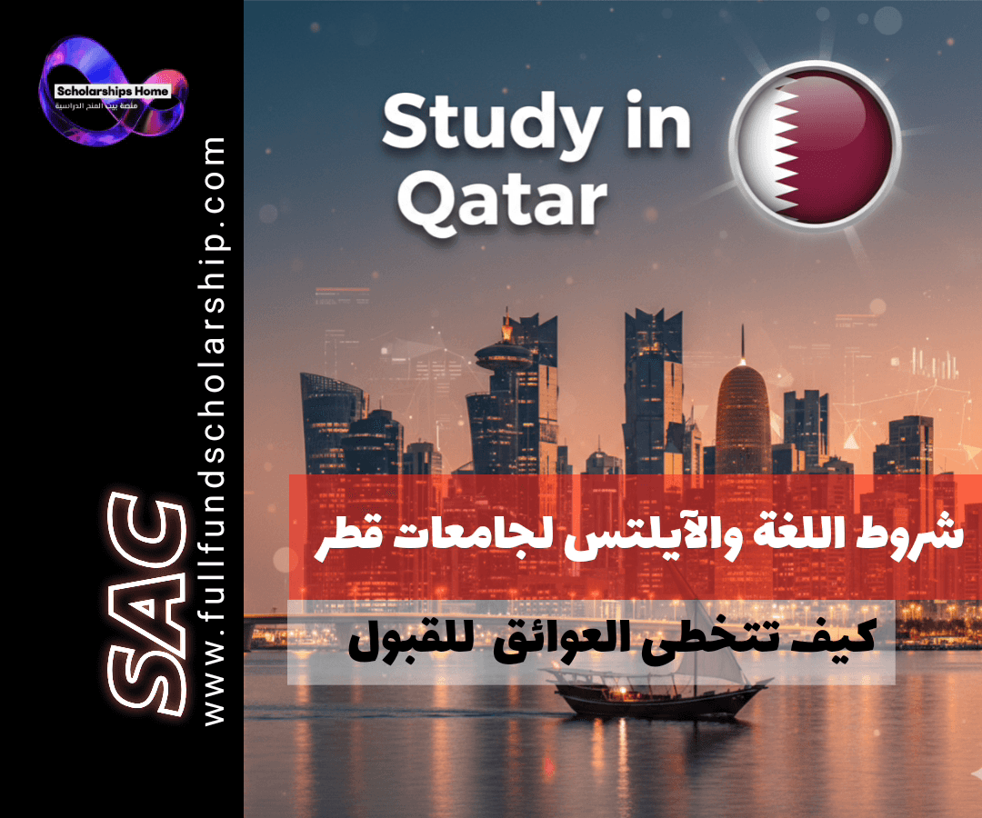 شروط اللغة والآيلتس لجامعات قطر | كيف تتخطى العوائق بتمويل كامل وشامل
