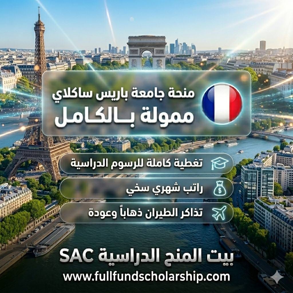منحة جامعة باريس ساكلاي %currentyear% | ممولة بالكامل مع التذاكر في فرنسا