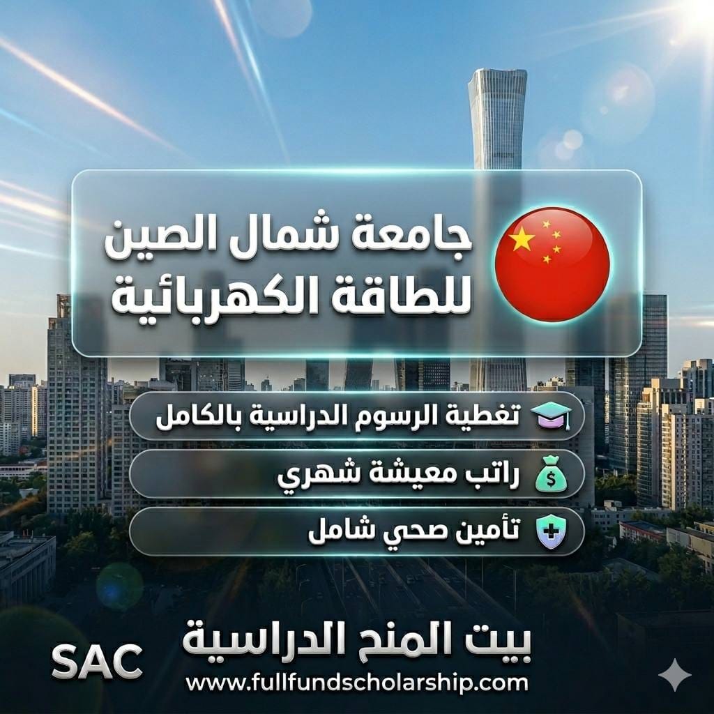 منحة جامعة شمال الصين للطاقة الكهربائية %currentyear% | مجانا مع التامين وراتب شهري
