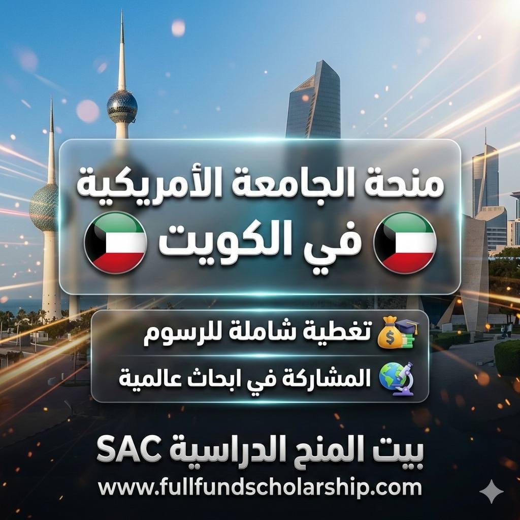 منحة الجامعة الأمريكية في الكويت %currentyear% | الدراسة مجانا في الكويت