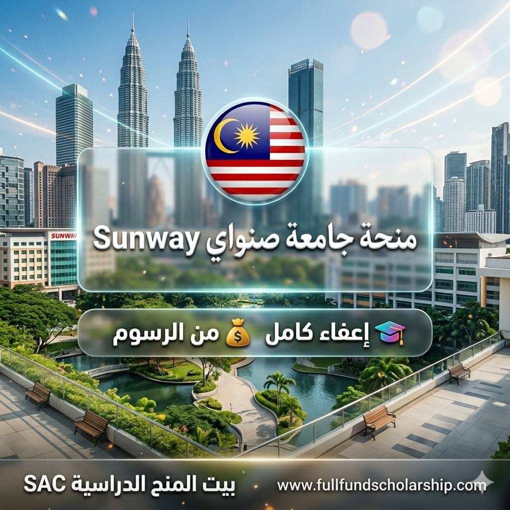 منحة جامعة صنواي Sunway في ماليزيا %currentyear% | اعفاء كامل من الرسوم