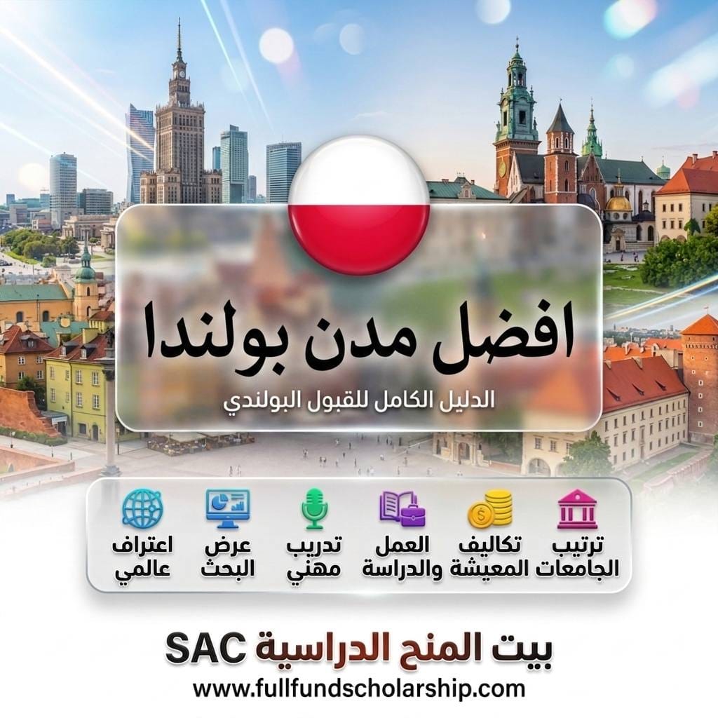 افضل المدن للطلاب في بولندا