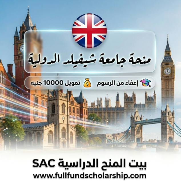 منحة جامعة شيفيلد الدولية في بريطانيا