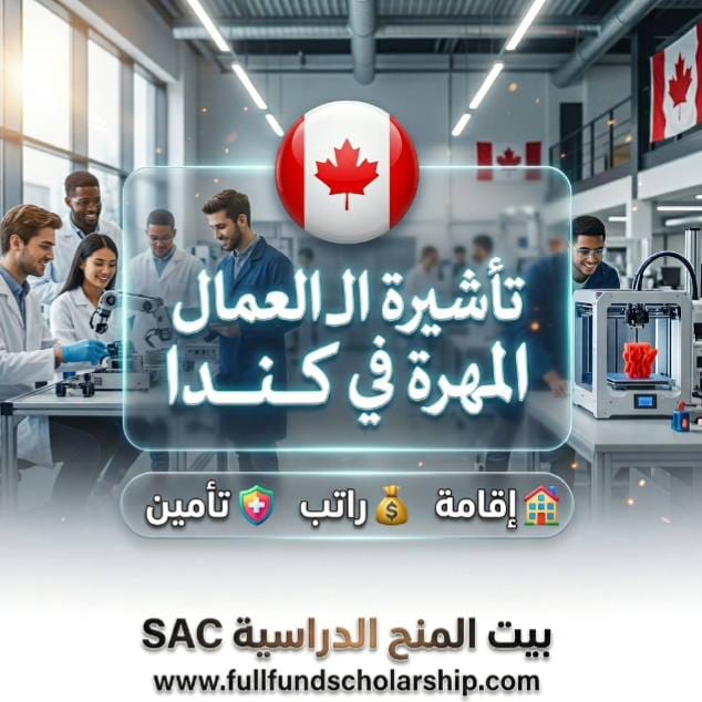عنوان: تأشيرة الـ العمال المهرة Skilled Worker في كندا مزايا: إقامة, راتب, تأمين