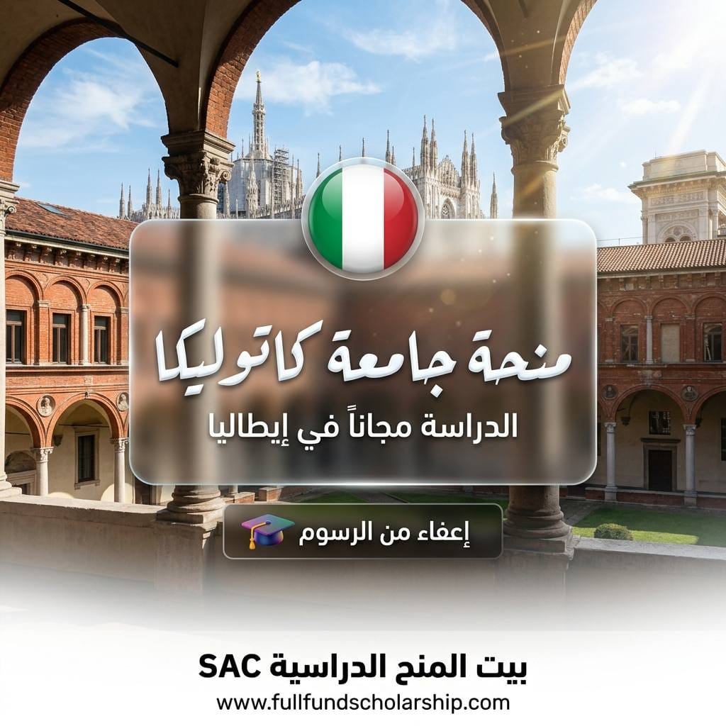 منحة جامعة كاتوليكا UCSC في ايطاليا