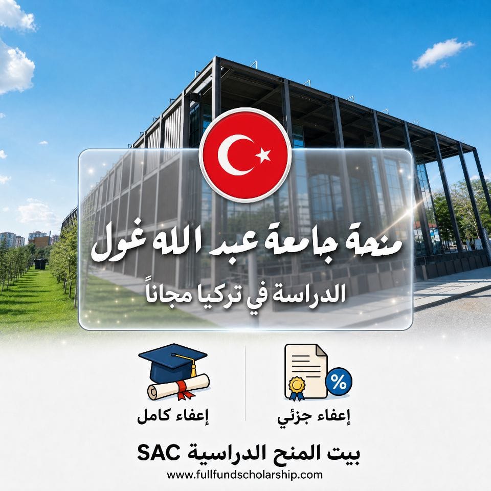 منحة جامعة عبد الله غول AGU الدولية في تركيا