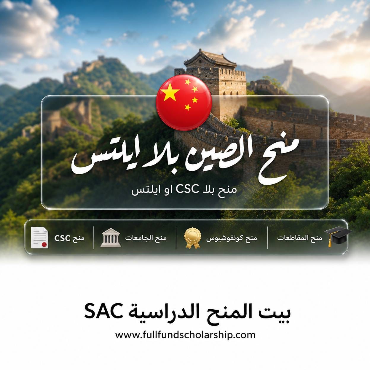كيف تحصل على منح في الصين
