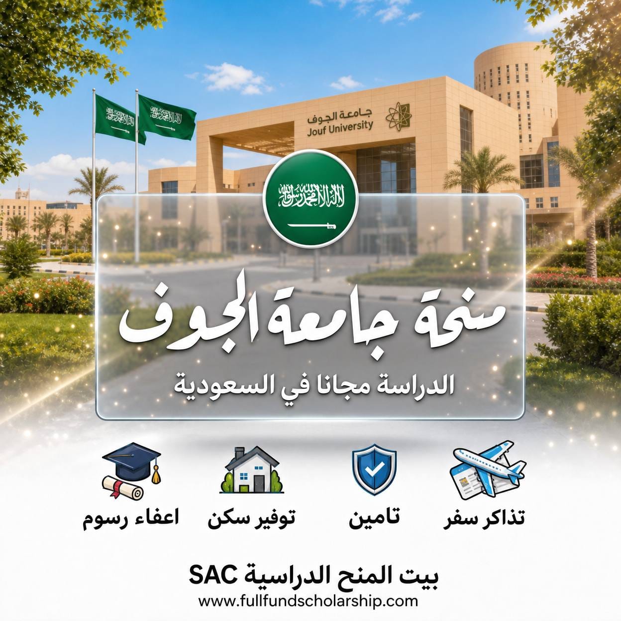 منحة جامعة الجوف