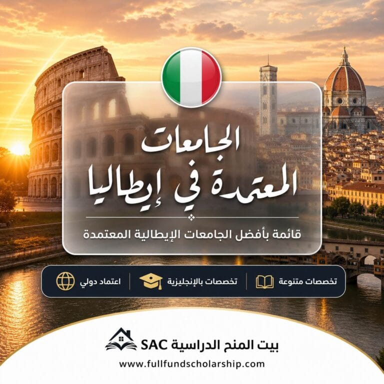 الجامعات المعتمدة في إيطاليا 2026 | دليل القبول الإيطالي