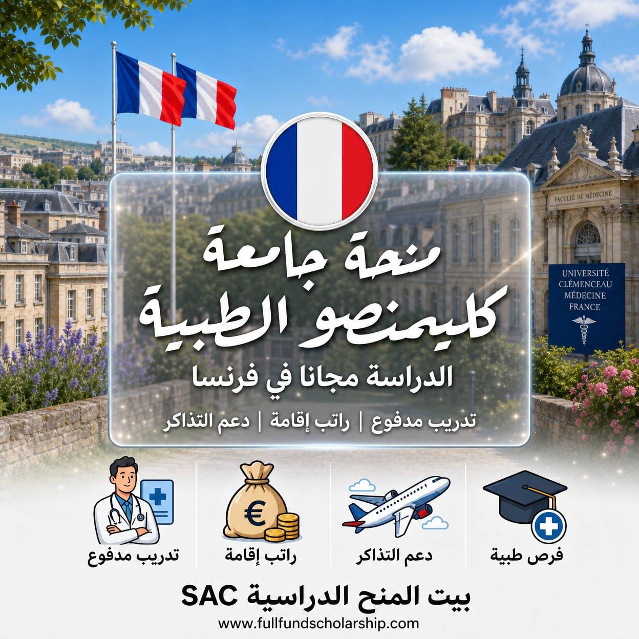 منحة جامعة كليمنصو
