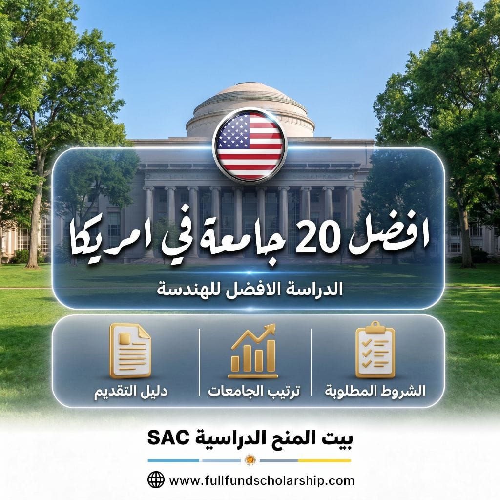 افضل 20 جامعة هندسية في أمريكا