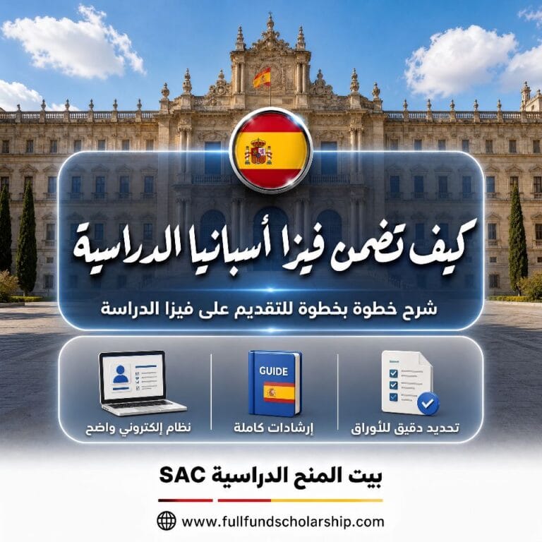 كيف تضمن فيزا الدراسة في إسبانيا 2026 | الدليل الكامل للتقديم