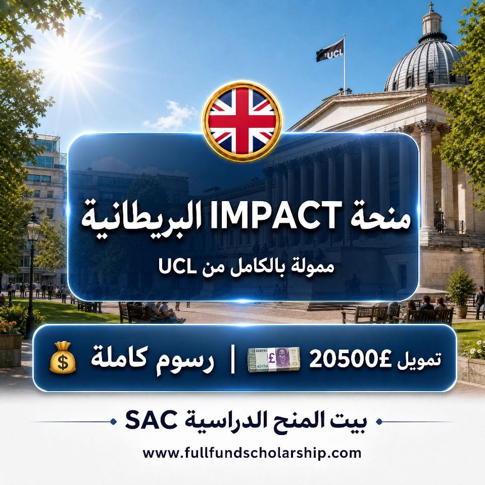 منحة IMPACT البريطانية من UCL