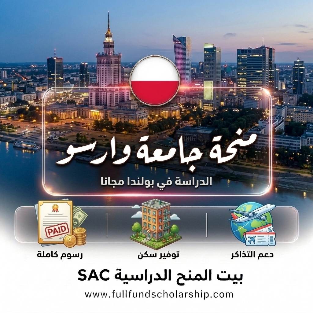 منحة جامعة وارسو في بولندا