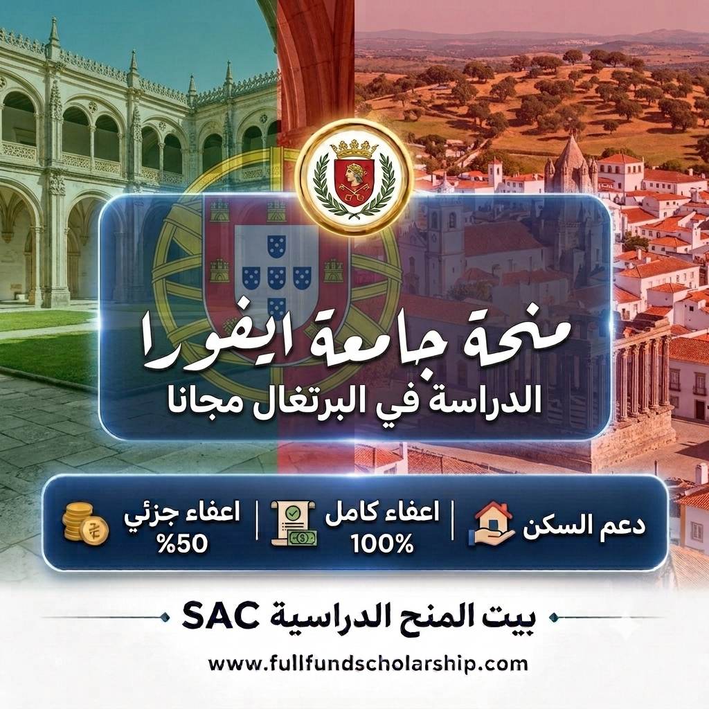منحة جامعة إيفورا Évora في البرتغال