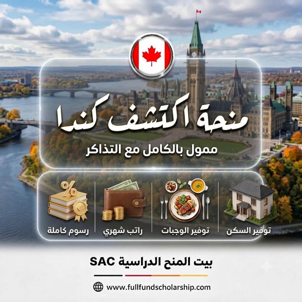 منحة اكتشف كندا ممولة بالكامل