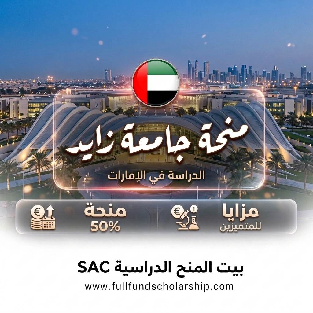 منحة جامعة زايد في الإمارات