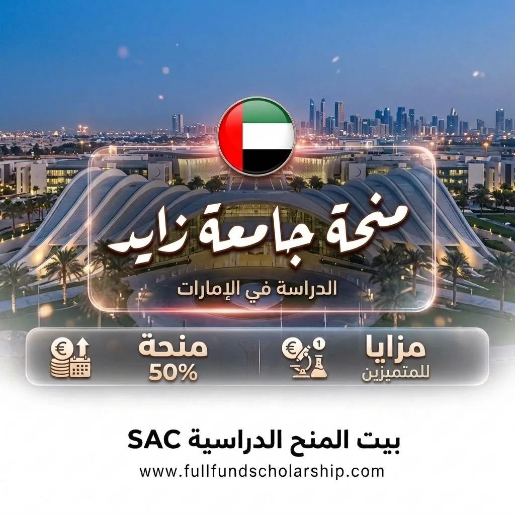 منحة جامعة زايد في الإمارات