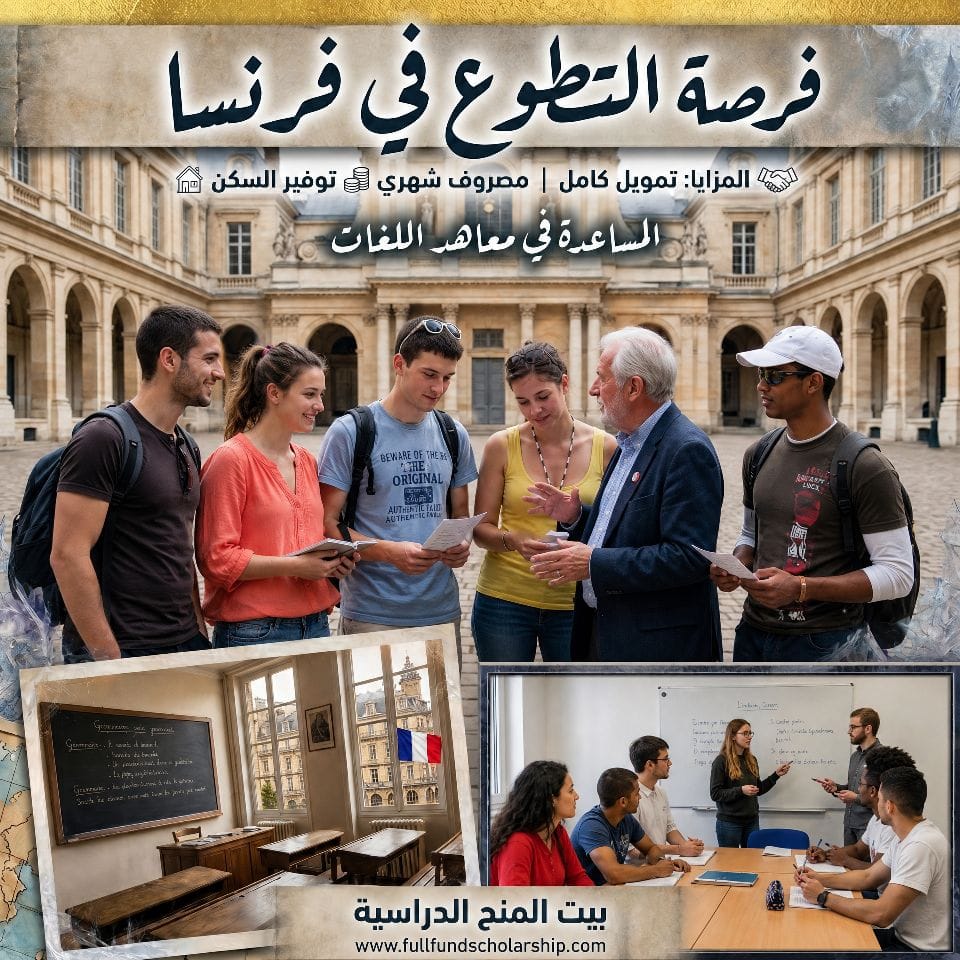 فرصة التطوع في فرنسا من التضامن الأوروبي