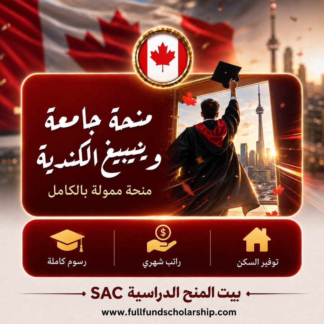منحة جامعة وينيبيغ في كندا