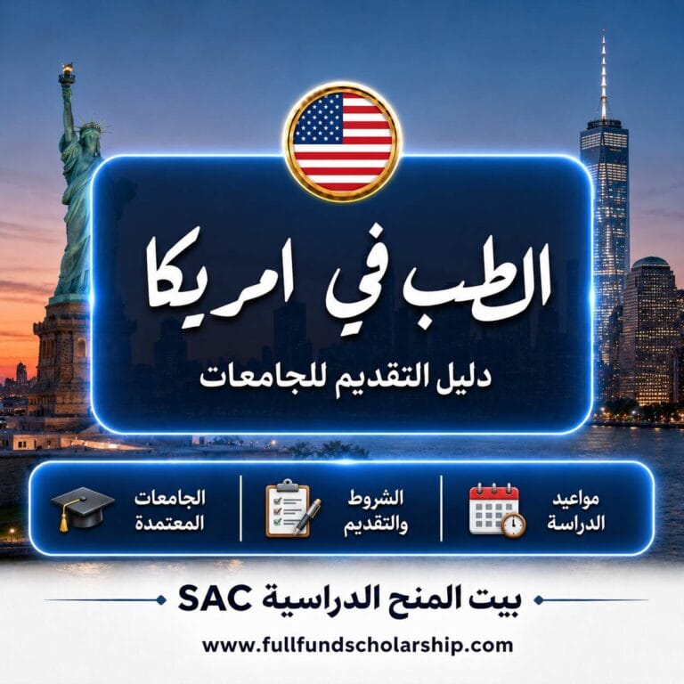 دراسة الطب في امريكا 2026 | دليل التقديم الكامل