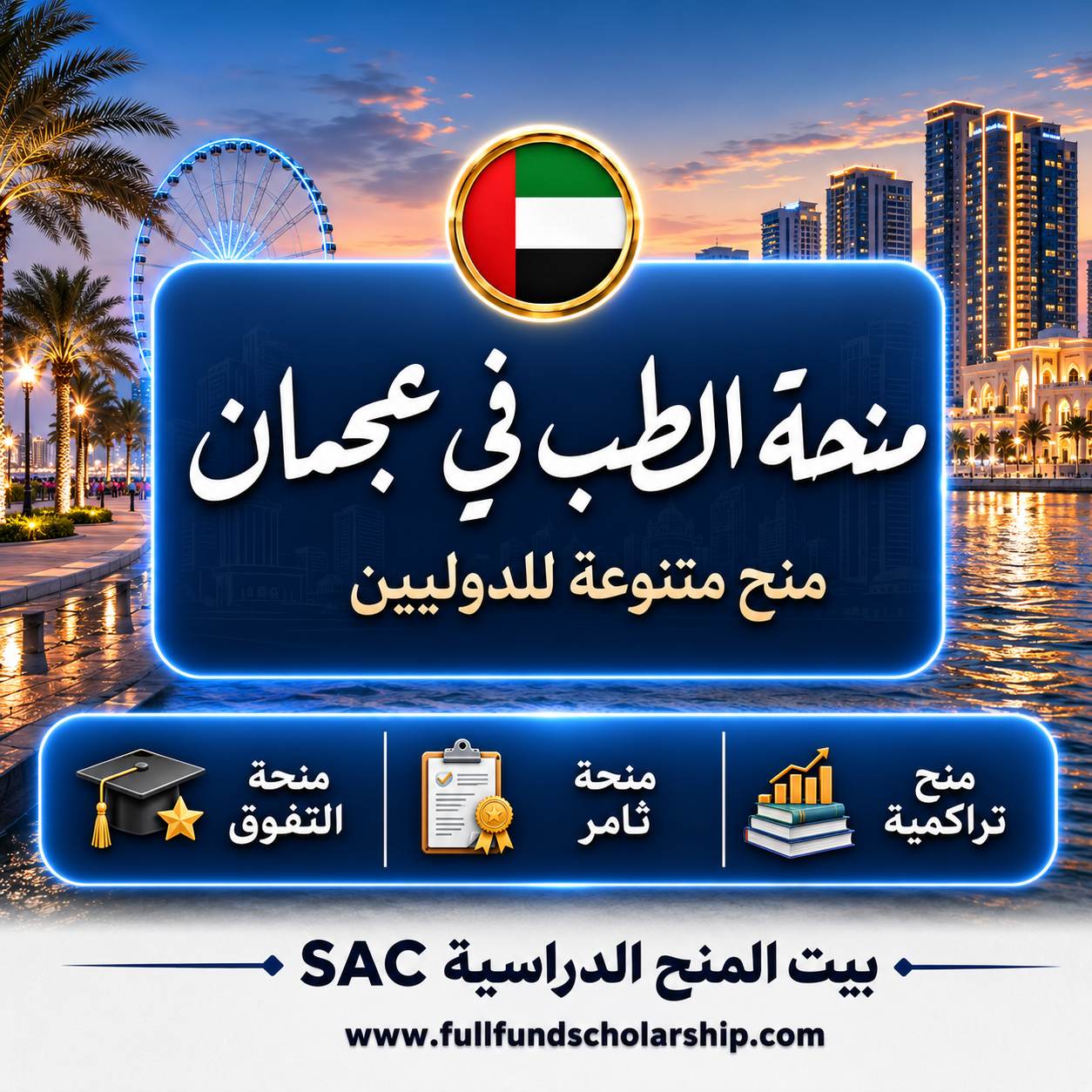 منحة الطب في جامعة عجمان