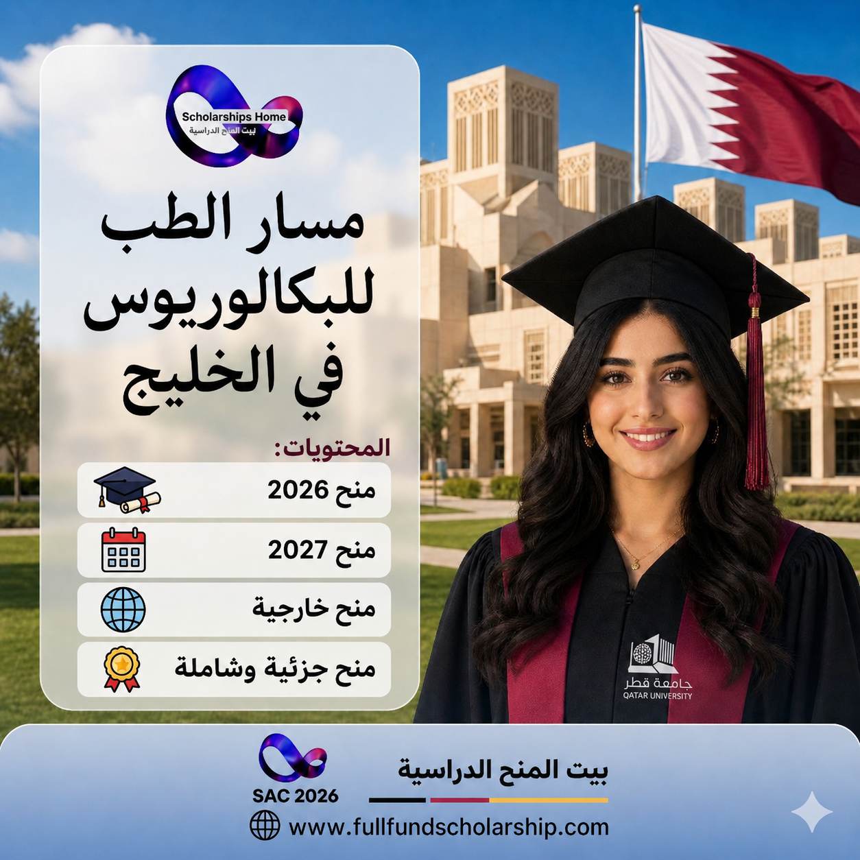 مسار الطب للبكالوريوس في الخليج