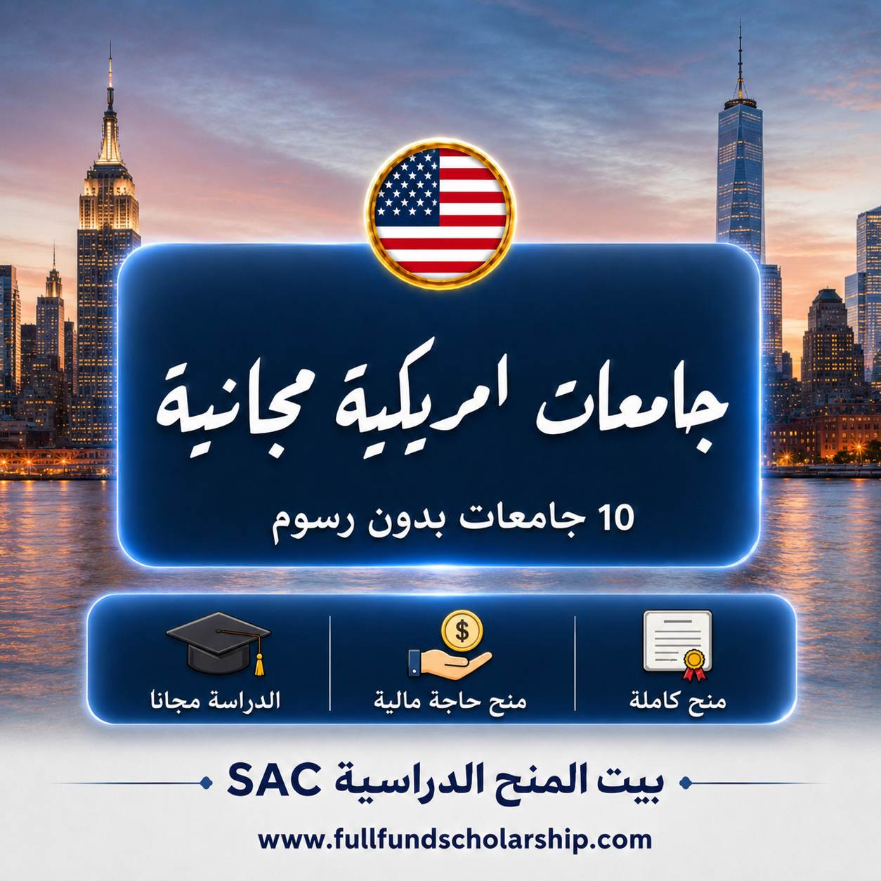 10 جامعات أمريكية مجانية بلا رسوم دراسية