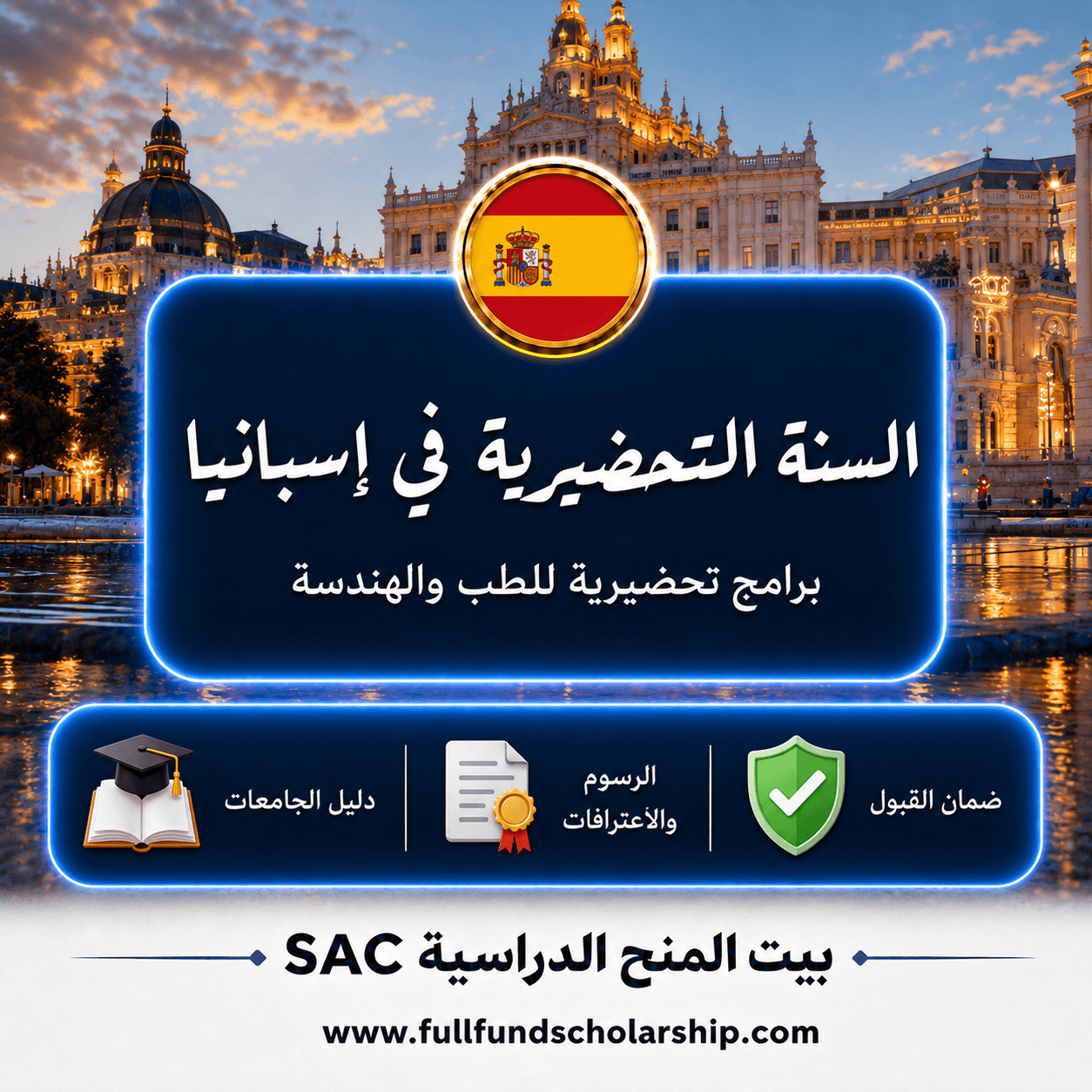 السنة التحضيرية في اسبانيا