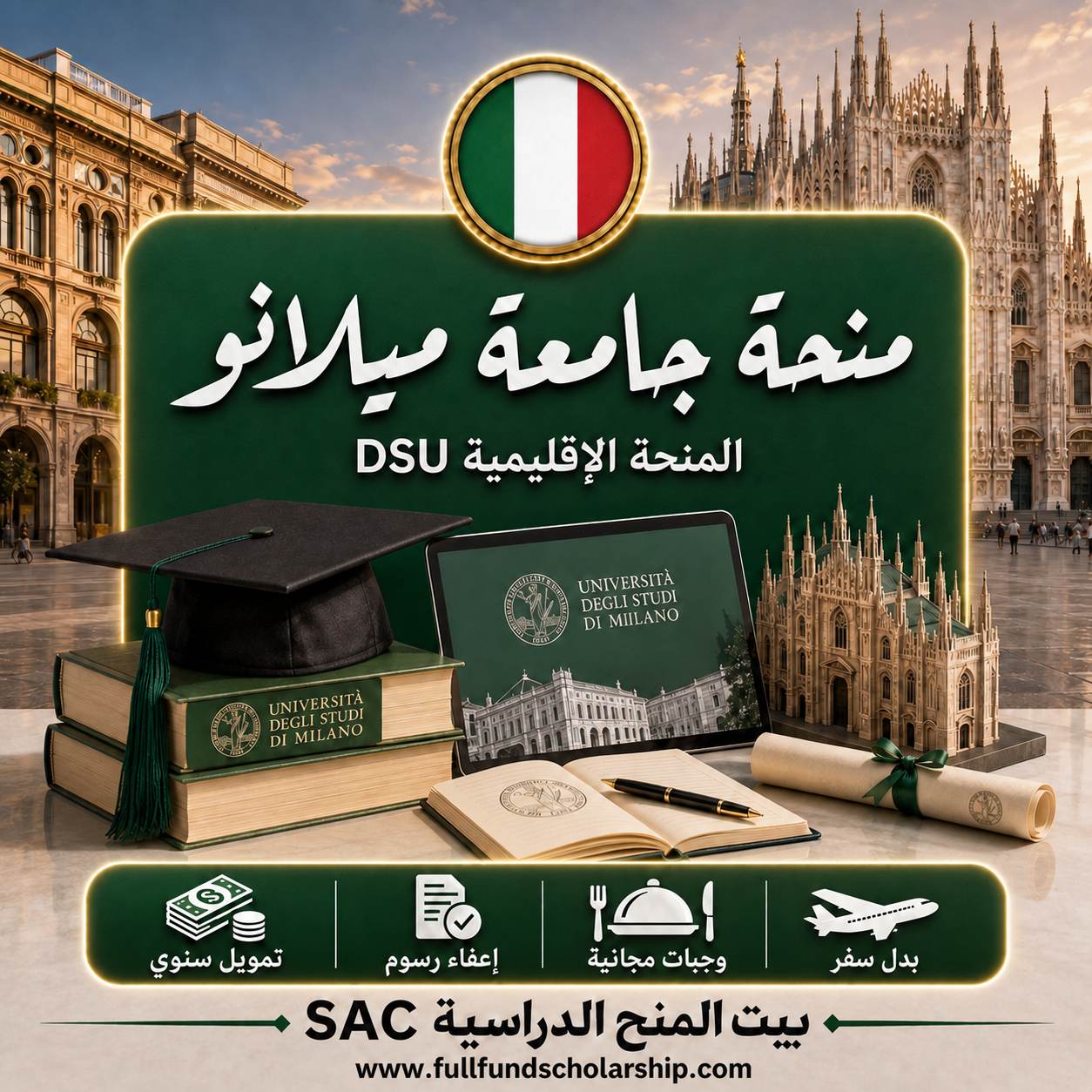 منحة جامعة ميلانو الإقليمية