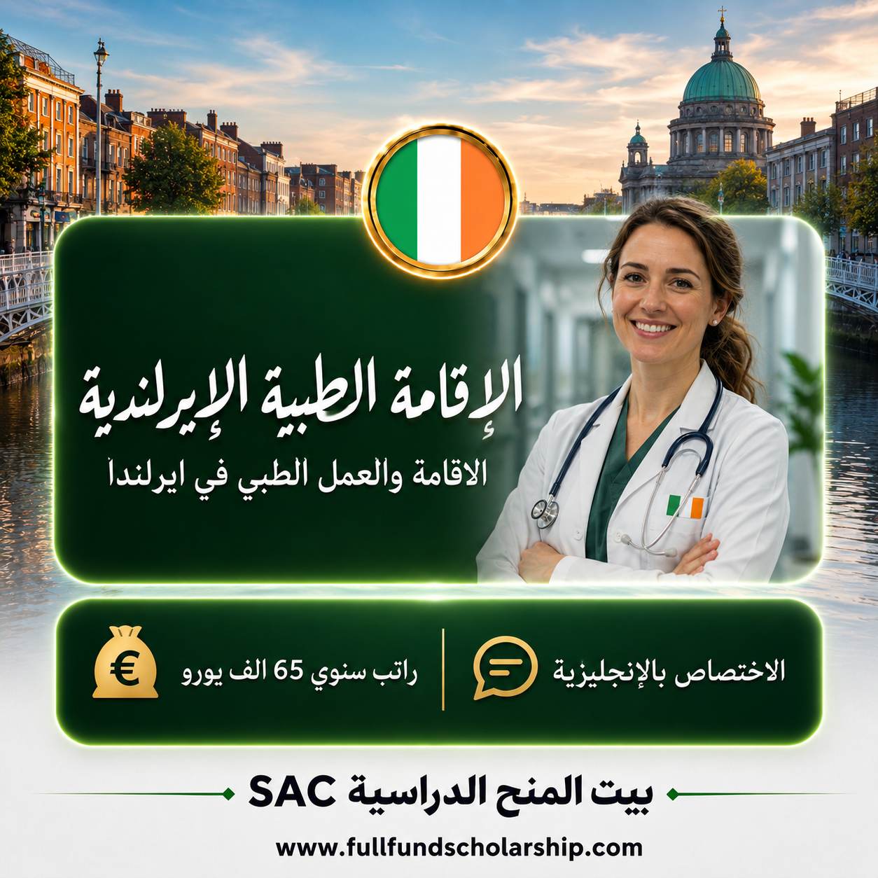 الاقامة الطبية في أيرلندا
