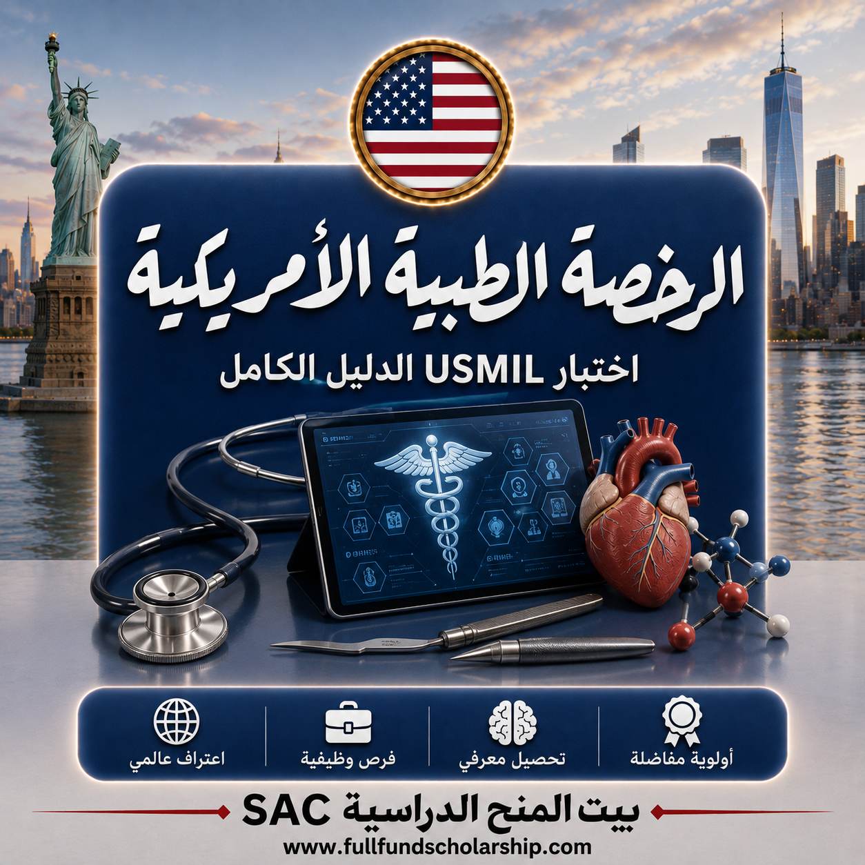 اختبار الرخصة الطبية الأمريكية USMLE