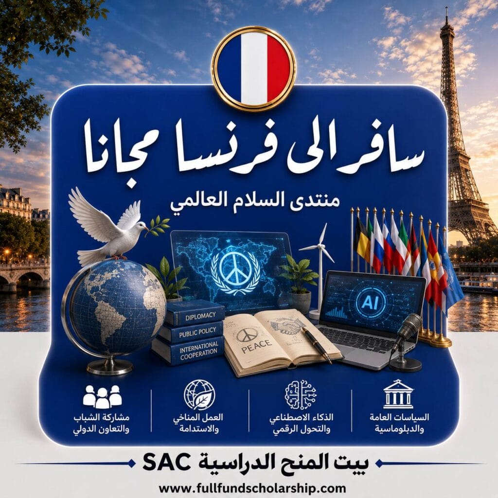 سافر الى فرنسا مجانا مع منتدى الشباب العالمي