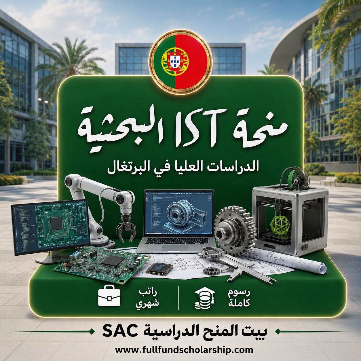 منحة المعهد التقني Instituto Superior Técnico في البرتغال