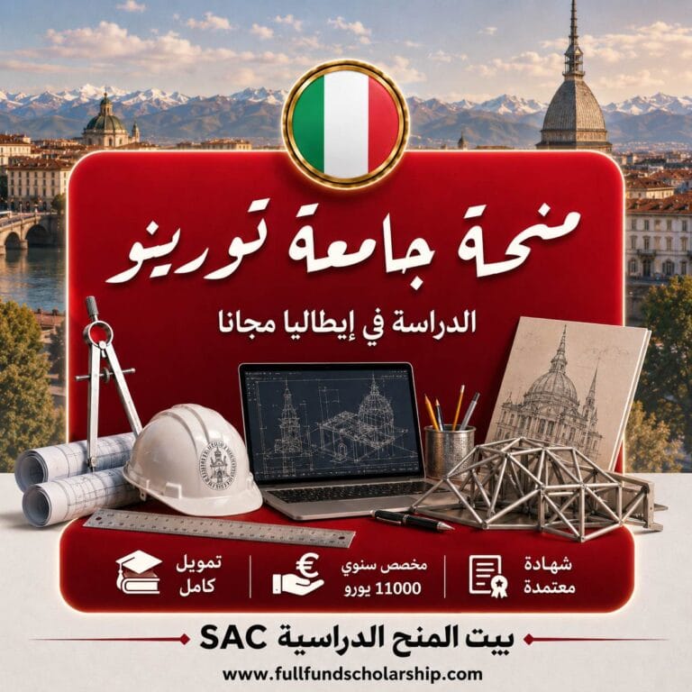 منحة جامعة تورينو في إيطاليا 2026
