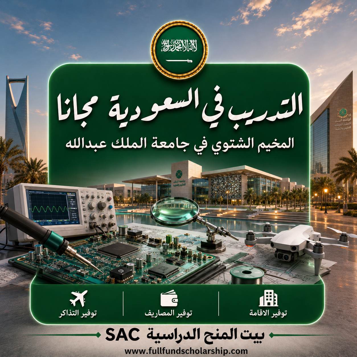 المخيم الشتوي للإلكترونيات الدقيقة في جامعة الملك عبد الله للعلوم والتكنولوجيا