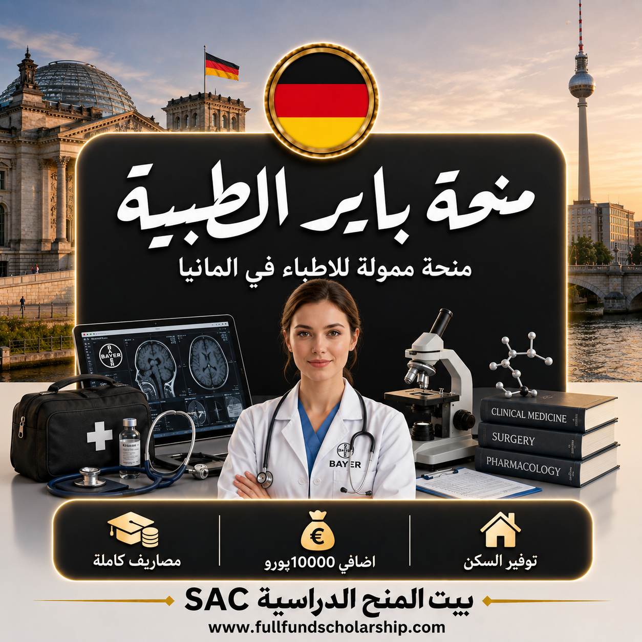 منحة باير الطبية في المانيا