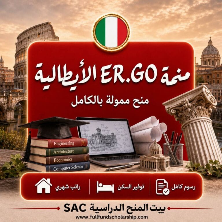 منحة ER.GO الأيطالية 2026