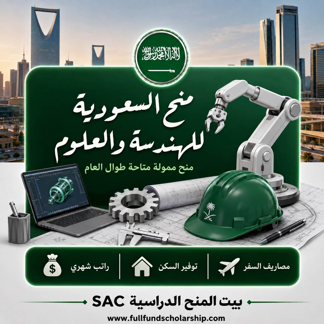 المنح السعودية للعلوم والهندسة