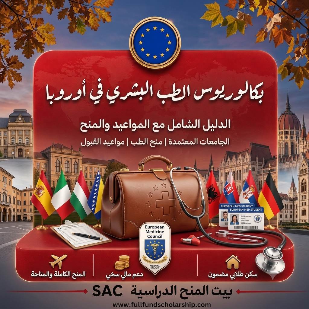 دراسة بكالوريوس الطب البشري في أوروبا