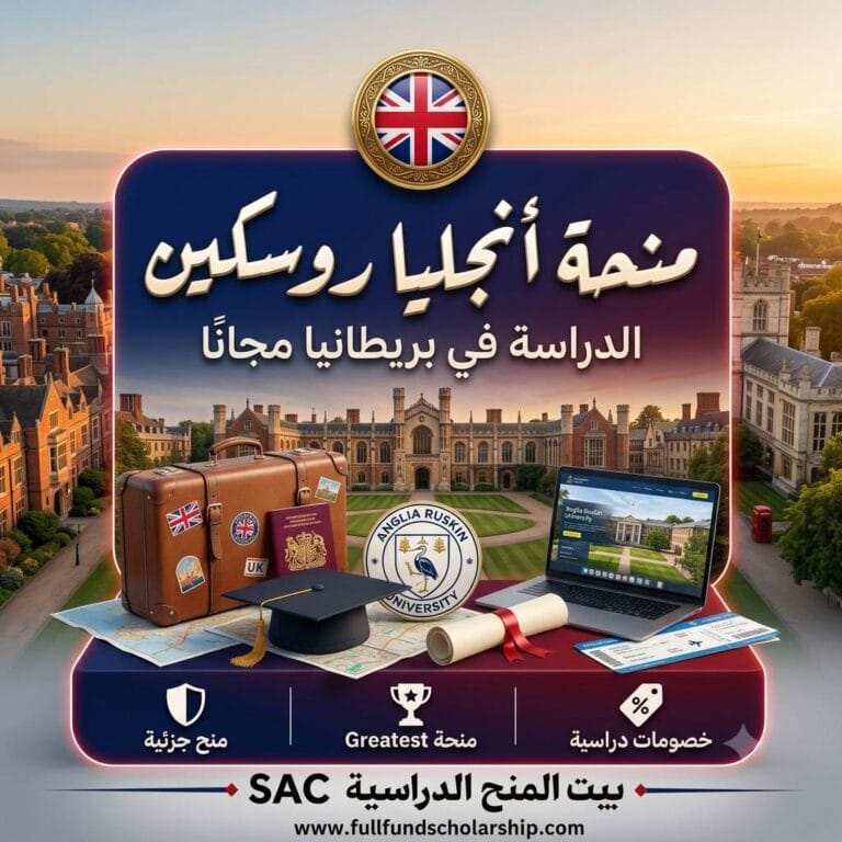 منحة جامعة أنجليا روسكين البريطانية 2026 | الدراسة مجانا في بريطانيا