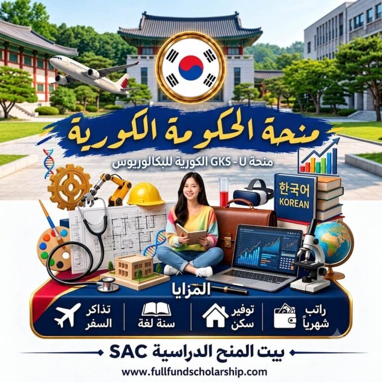 منحة الحكومة الكورية للبكالوريوس GKS-U للعام 2027