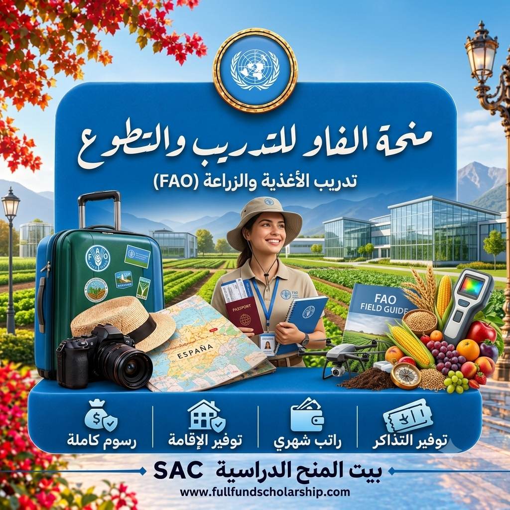 التدريب والتطوع مع الامم المتحدة لمنظمة الأغذية والزراعة (FAO)
